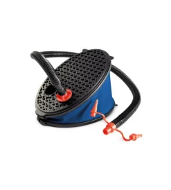 Intex Campeggio|Pompa a pedale "piccola" per gonfiabili 3 ugelli 28 cm - cod. 69611