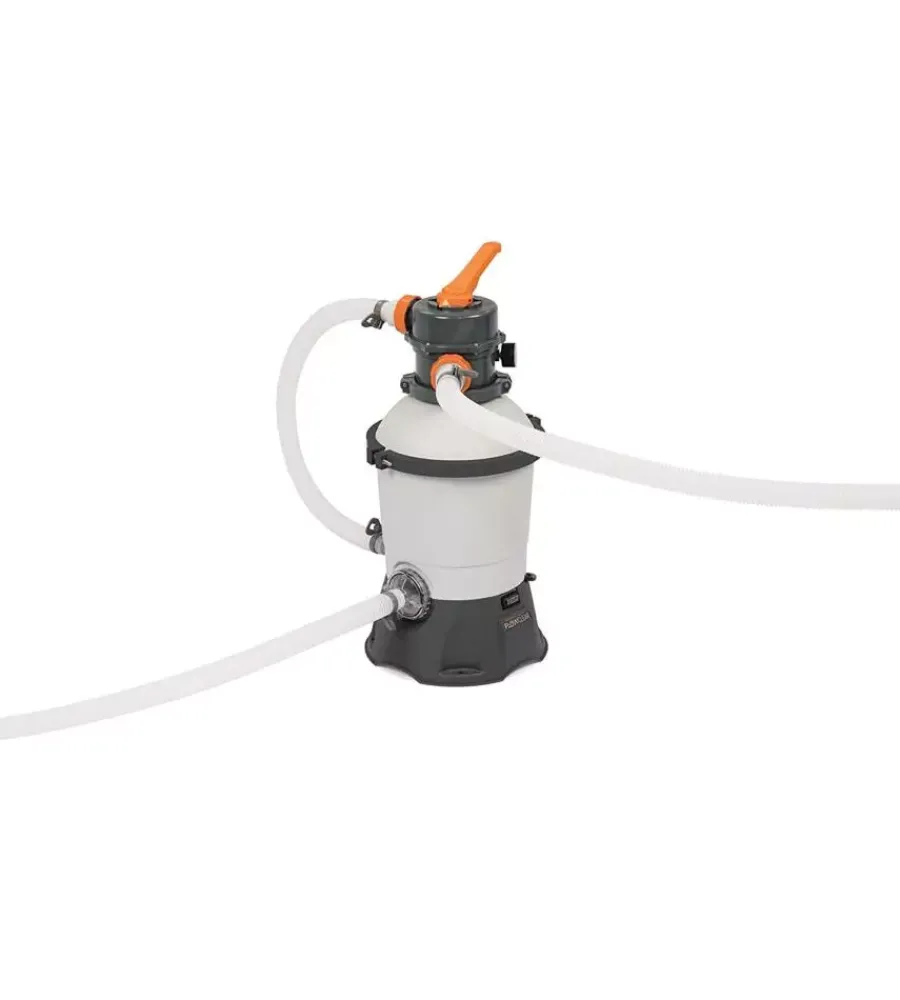 Bestway Piscine|Pompa di filtraggio a sabbia "flowclear" per piscine da 3.028 litri/ora - cod. 58515