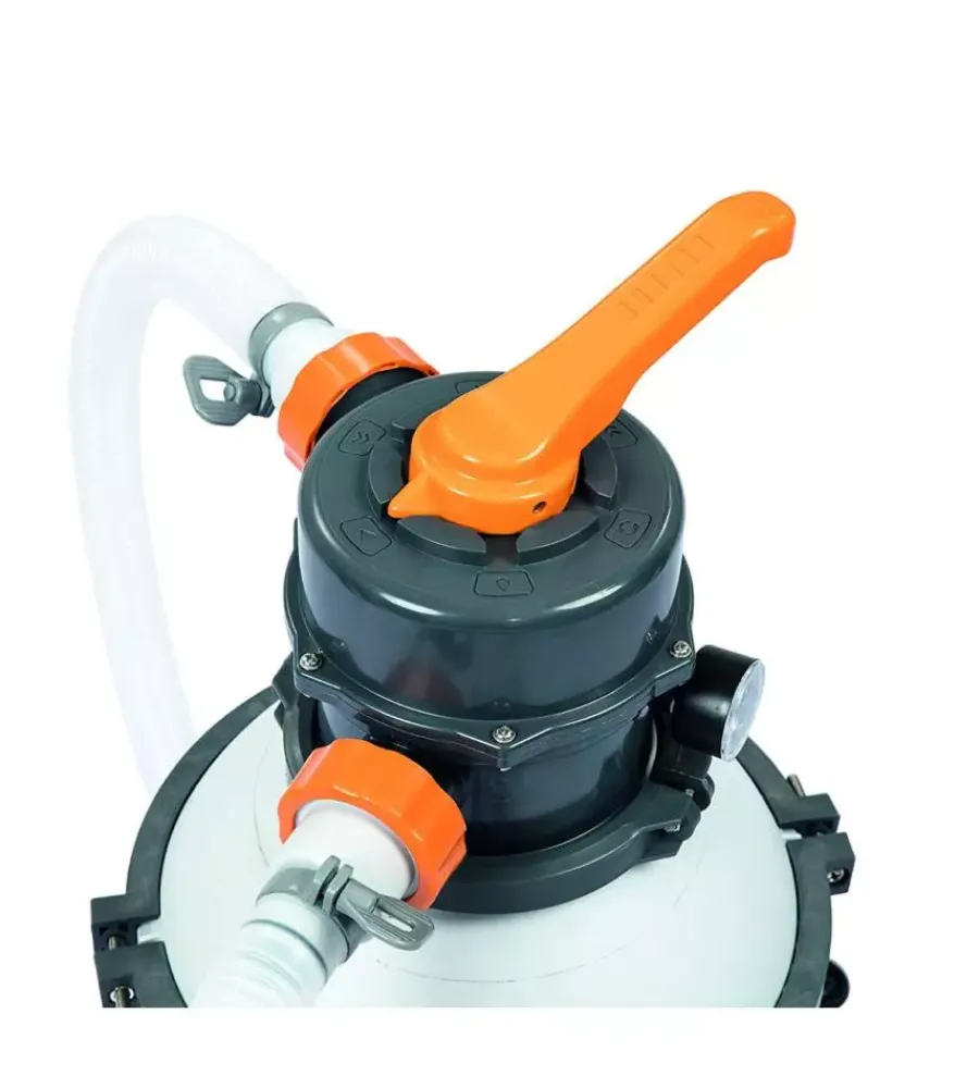 Bestway Piscine|Pompa di filtraggio a sabbia "flowclear" per piscine da 3.028 litri/ora - cod. 58515