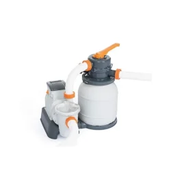 Online Pompa di filtraggio a sabbia "flowclear" per piscine da 5.678 litri/ora - cod. 58497 Piscine