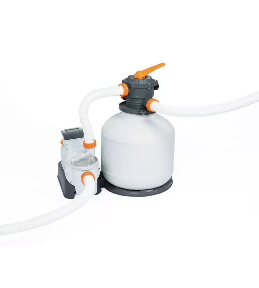 Clearance Pompa filtro a sabbia "flowclear" da 11.355 l/h Piscine