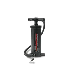 Best Pompa manuale "double quick iii s" colore nero con 3 ugelli, 37 cm - cod. 68605 Piscine