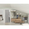 Porte, Scale E Pavimenti-Forte Porta a soffietto da interno "maya" grigio 83x214 cm
