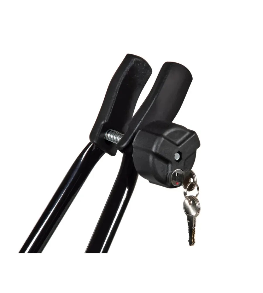 Porta bicicletta "bike-one" in acciaio nero - n50100 Portaggio