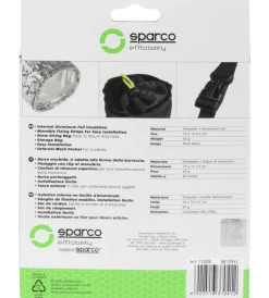 Sparco Bici|Porta borraccia per bicicletta in microfibra , 12x8x8 cm