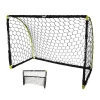 Porta da calcio per bambini da esterno salvaspazio black striker, 180x91x120 cm Giochi E Casette Bimbo