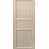 Porte, Scale E Pavimenti- Porta monako reversibile in abete - 80 x 210 cm