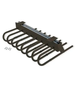 Emuca Armadi|Porta pantaloni sx estraibile per armadio moka - .