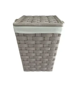 Discount Portabiancheria "piccolo" beige in tnt 34,5x34,5x49,5 cm Accessori Bagno