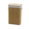 Decor Bagno Accessori Bagno|Portabiancheria in bambù naturale 40x30x60 cm