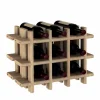 Cantinette Portabottiglie|Portabottiglie in pino - 43x22x32,5 cm