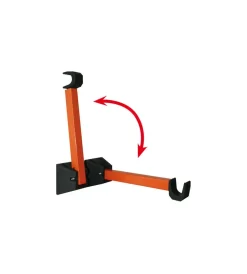 Bici-Lampa Portaciclo a parete antigraffio  92906
