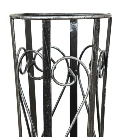 Decorazione Ambienti|Portaombrelli in ferro battuto, 50x25 cm