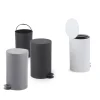 Accessori Bagno- Portarifiuti "sharon" in polipropilene grigio effetto matt 3 l