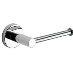 Accessori Bagno|Portarotolo cromato con fissaggio a muro