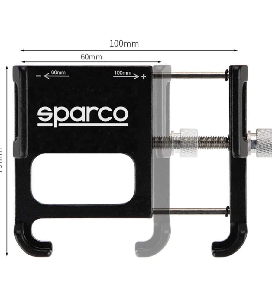 Sparco Bici|Portasmartphone universale per bici girevole 90°