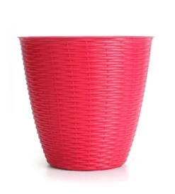 Bama Coltivazione E Cura|Portavaso paglia d. 14 rosso corallo