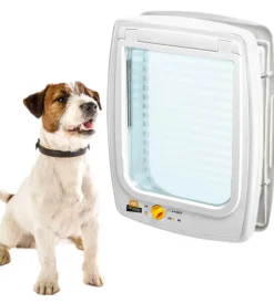 Cucce E Accessori Relativi-Ferplast Portina per gatti grandi e cani di taglia media "swing 11" con chiusura 4 vie e protezione aria in plastica bianco 31x9,6x38,4 cm