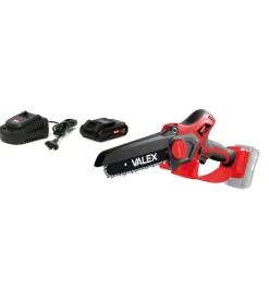 Valex Potatori|Potatore a catena a batteria "m-msb18" barra 18 cm 18v 2ah