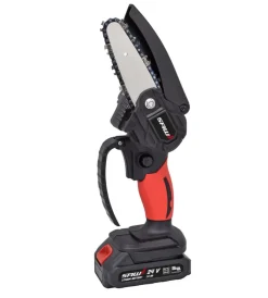 Potatori|Potatore a catena a batteria saw barra 10 cm 2 batterie 24v 1,5ah
