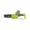Potatori-Ryobi Potatore a catena a batteria "ry18ps15a-0" barra 15 cm 18v, solo corpo macchina