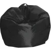 Online Pouf armonia "comodone" in nylon nero 65x65x62 cm Poltrone E Pouf