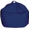 Poltrone E Pouf|Pouf armonia "comodone" in nylon blu 65x65x62 cm
