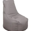 Outlet Pouf poltrona sacco "layla" grigio 65x65x95 cm Mobili Da Giardino E Accessori