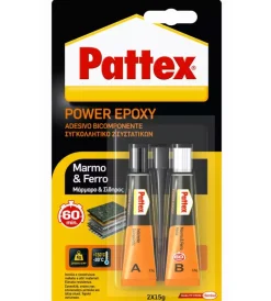 Colle|Power epoxy marmo & ferro 30g