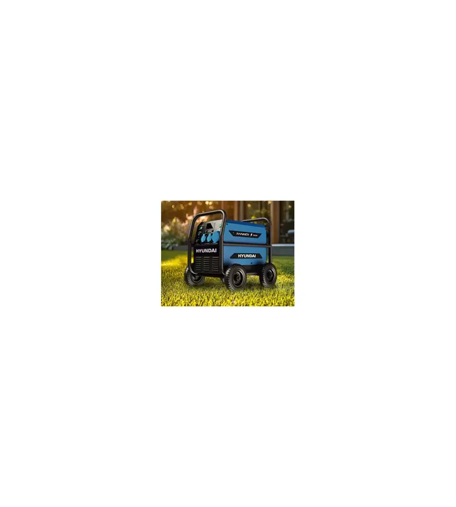 Generatori Di Corrente-Hyundai Power station portatile da cantiere "heavy duty" 3600 w - cod. 65940
