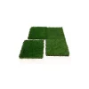 Hot Prato sintetico a mattonella verde "infinity" 9 pezzi Erba Sintetica