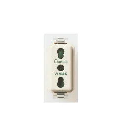 Serie Civili|Presa 2p+t 16a p17/11 8000 - vimar.