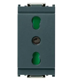 Online Presa 2p+t 16a p17/11 grigio idea - vimar. Serie Civili