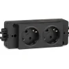Presa schuko multipla fami 2 scomparti Multiprese Ed Adattatori