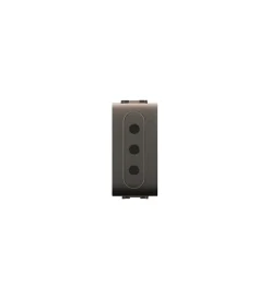 New Presa sicurezza 2 poli + terra 10a serie mylife. Serie Civili