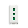 Serie Civili|Presa vimar "plana" bianco 2p+t p17/11 - cod.0r14203