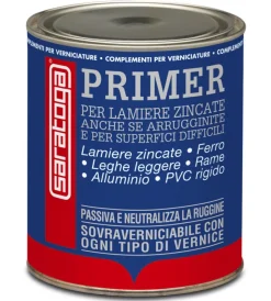 Prodotti Specifici Manutenzione|Primer per lamiere zincate in alluminio, 1 litro - saratoga