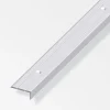 Alfer aluminium Ferramenta Per Mobili E Infissi|Prof chiuso 25x10 alluminio arg - 2 metri.