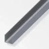 Ferramenta Per Mobili E Infissi-Alfer aluminium Profilo ad "u" 23.5x1.5 in alluminio naturale - 1 metro.