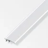 Ferramenta Per Mobili E Infissi-Alfer aluminium Profilo di chiusura a parte alluminio argentato 32 - 1 metro.