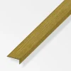 Ferramenta Per Mobili E Infissi-Alfer aluminium Profilo di chiusura per angoli pvc 25x8 quercia - 1 metro.