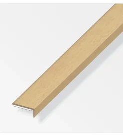 New Profilo di chiusura per angoli pvc 25x8 faggio - 1 metro. Ferramenta Per Mobili E Infissi