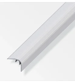 Ferramenta Per Mobili E Infissi-Alfer aluminium Profilo di chiusura 32x27.0 alluminio argentato - 1 metro.