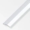Alfer aluminium Ferramenta Per Mobili E Infissi|Profilo di compensazione 34x8 alluminio argentato - 2 metri.
