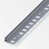 Profilo di supporto pvc grigio - 2 metri. Ferramenta Per Mobili E Infissi