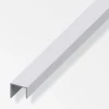 Ferramenta Per Mobili E Infissi-Alfer aluminium Profilo maniglia alluminio arg      20x22x15  1 metro.