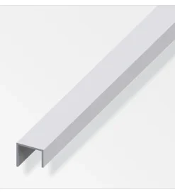 Ferramenta Per Mobili E Infissi-Alfer aluminium Profilo maniglia alluminio arg      20x22x15  1 metro.
