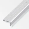 Ferramenta Per Mobili E Infissi-Alfer aluminium Profilo per scala  41 x 23  alluminio argneto   forato