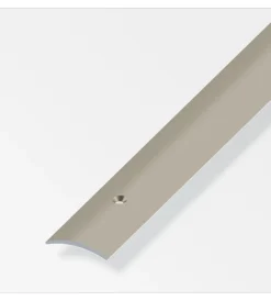 Alfer aluminium Ferramenta Per Mobili E Infissi|Profilo raccordo 30 x 5 titanio - 2 metri.