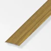 Ferramenta Per Mobili E Infissi-Alfer aluminium Profilo raccordo 37x2,5 rovere - 1 metro.